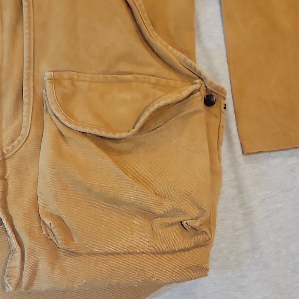 Vintage IDEAL 1978 Men’s Sz M Canvas Hunting/Bird Shooting/Outdoors Coat - Picture 5 of 13